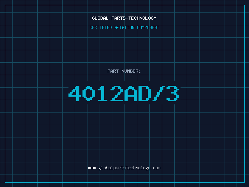 Aviation Part 4012AD/3