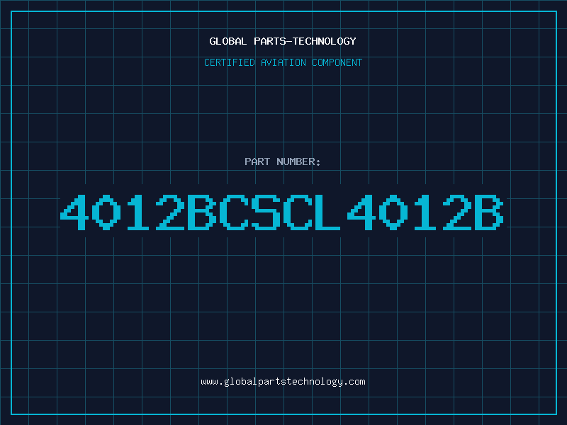 Aviation Part 4012BCSCL4012B
