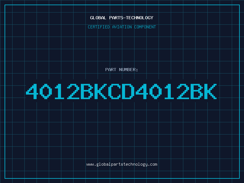 Aviation Part 4012BKCD4012BK