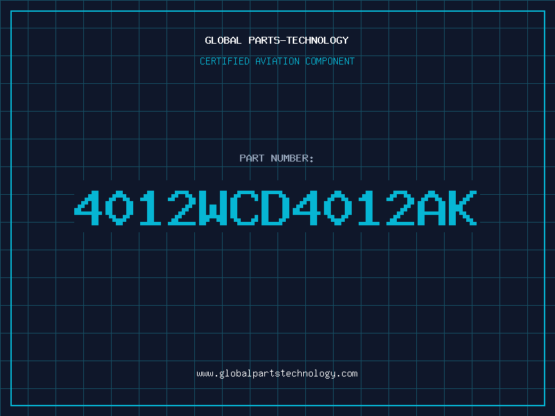 Aviation Part 4012WCD4012AK