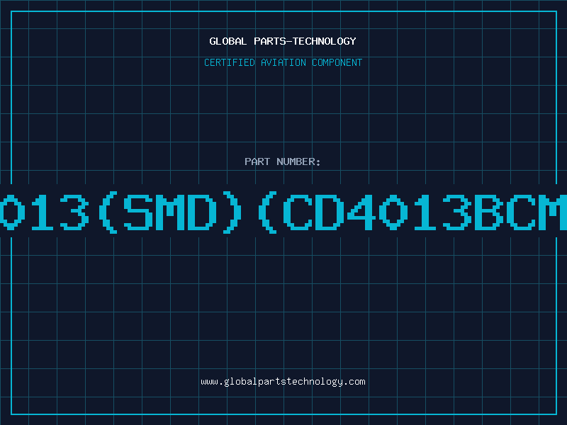 Aviation Part 4013(SMD)(CD4013BCMX