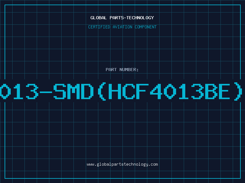 Aviation Part 4013-SMD(HCF4013BE)D