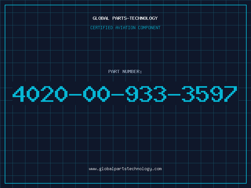 Aviation Part 4020-00-933-3597