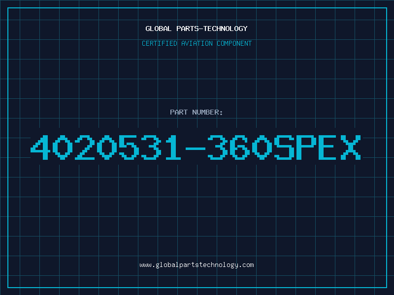Aviation Part 4020531-360SPEX