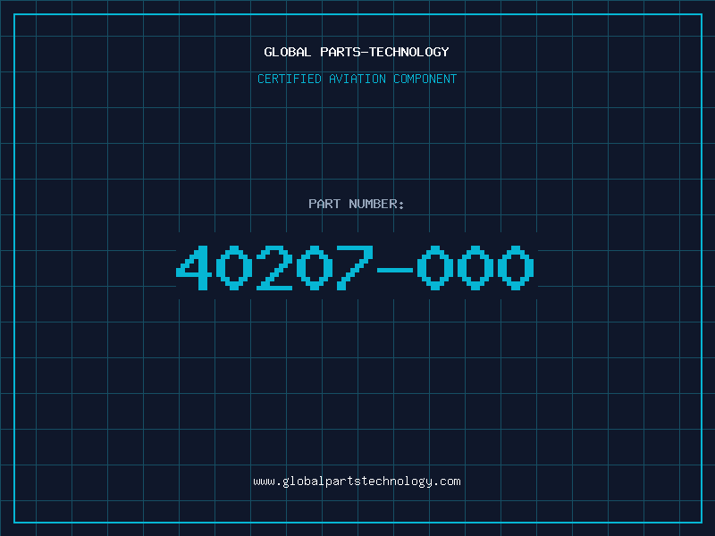 Aviation Part 40207-000
