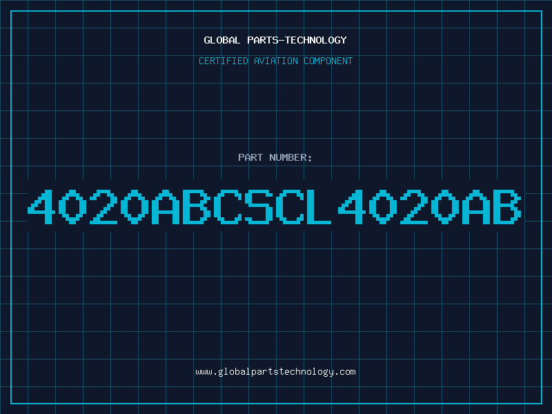 Aviation Part 4020ABCSCL4020AB