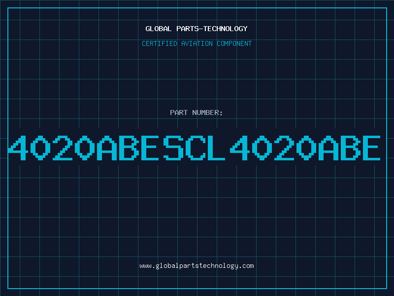 Aviation Part 4020ABESCL4020ABE