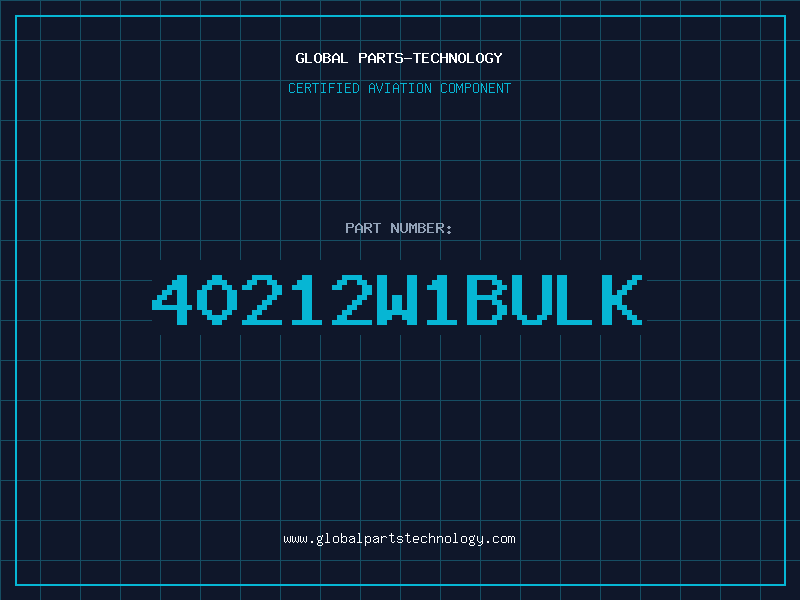 Aviation Part 40212W1BULK