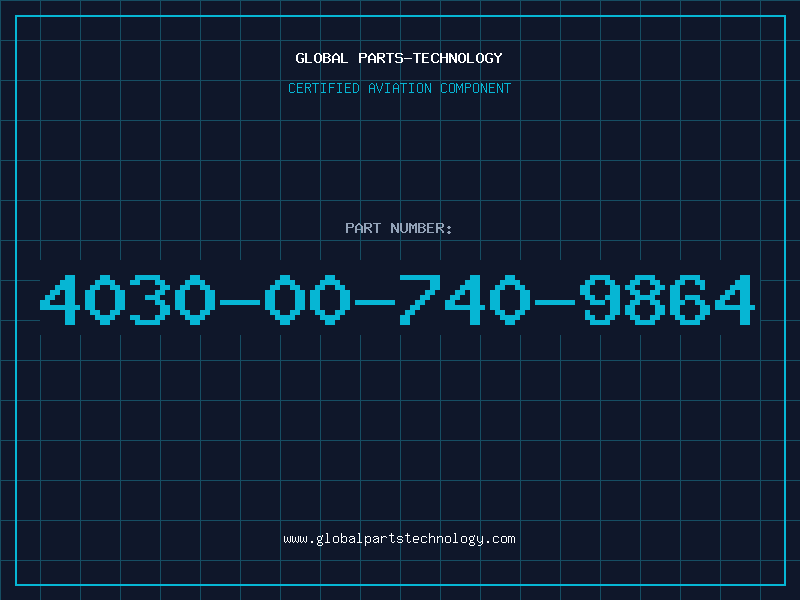 Aviation Part 4030-00-740-9864