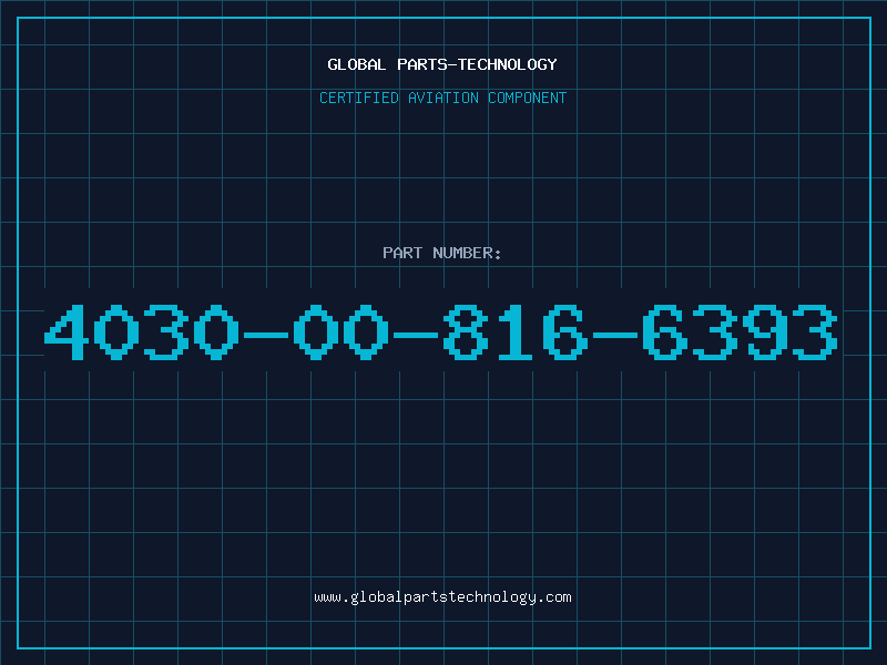 Aviation Part 4030-00-816-6393