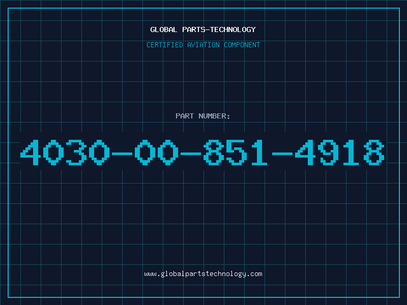 Aviation Part 4030-00-851-4918