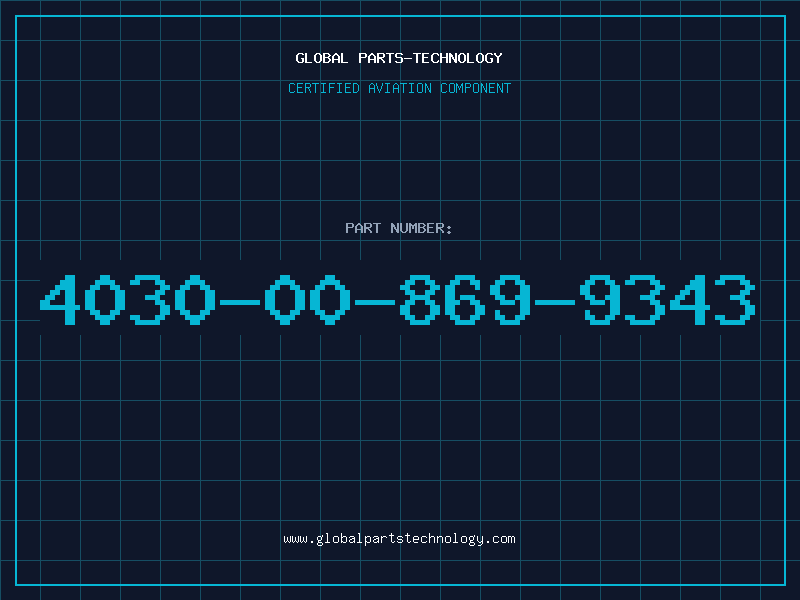 Aviation Part 4030-00-869-9343
