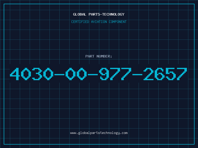 Aviation Part 4030-00-977-2657