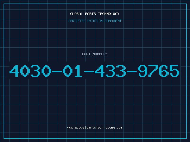 Aviation Part 4030-01-433-9765