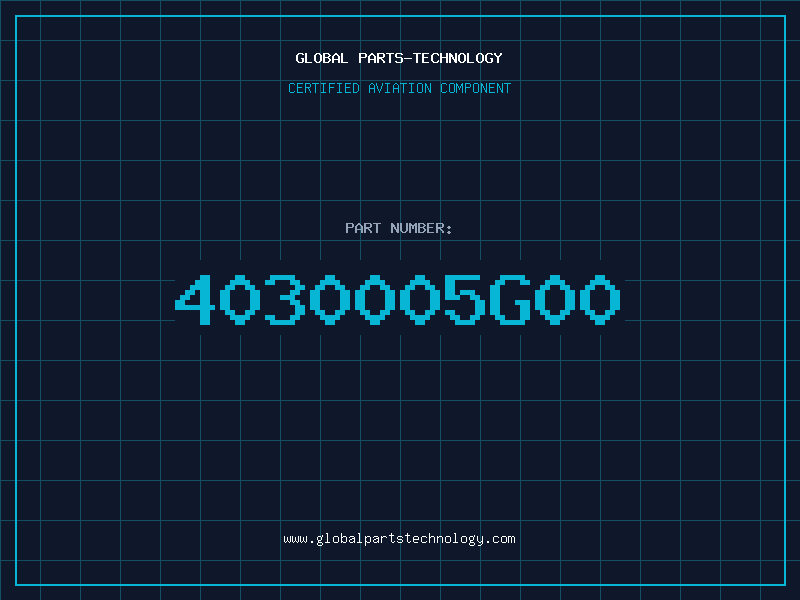 Aviation Part 4030005G00