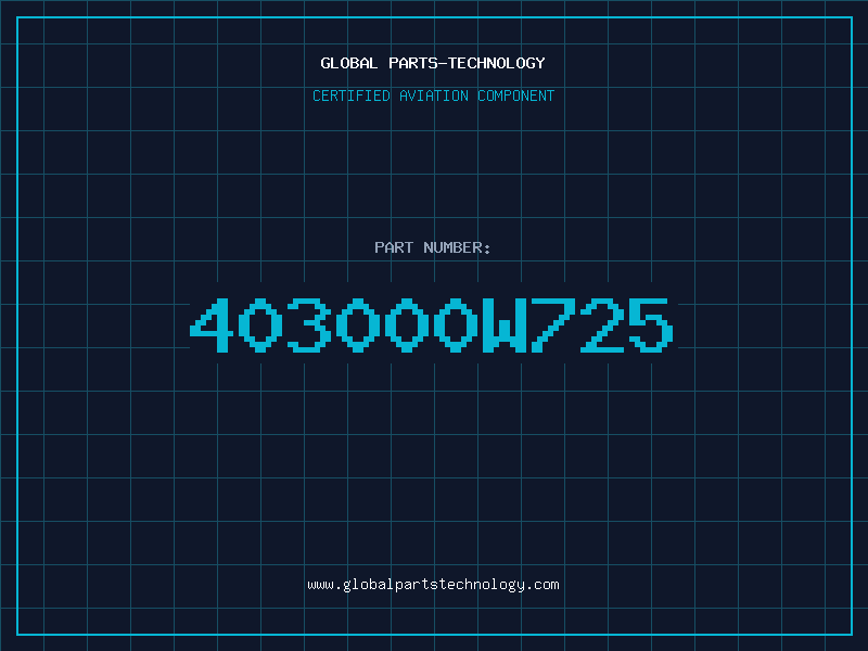 Aviation Part 403000W725