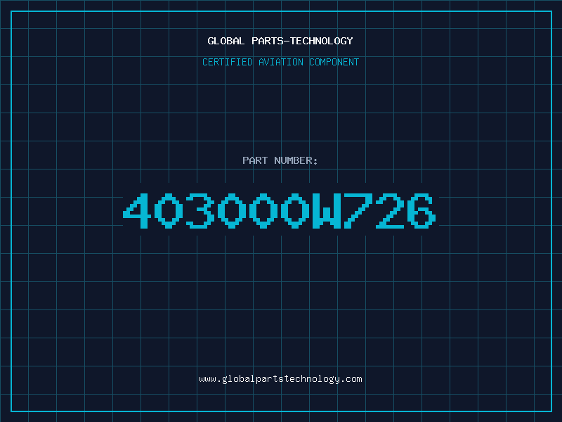 Aviation Part 403000W726