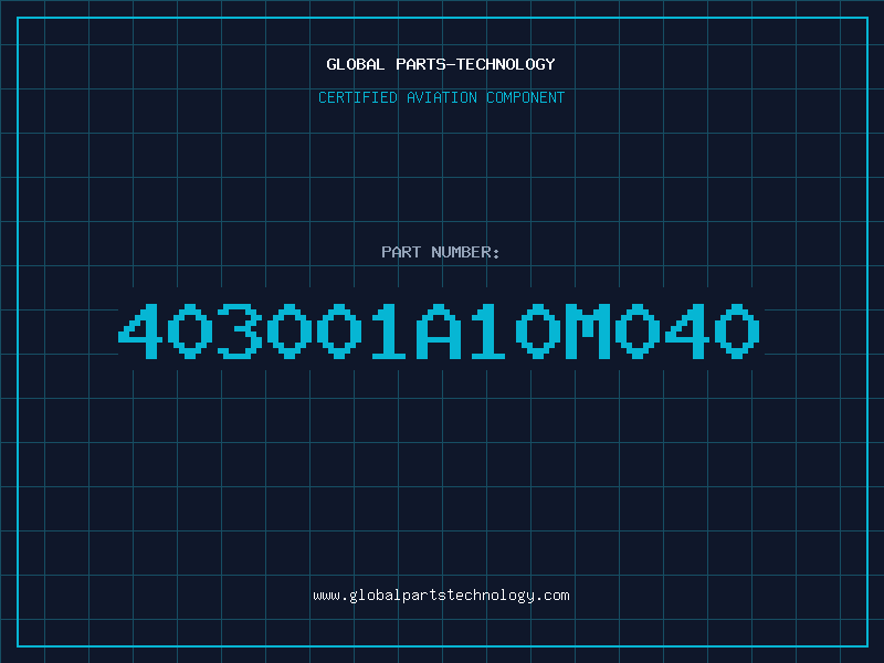 Aviation Part 403001A10M040