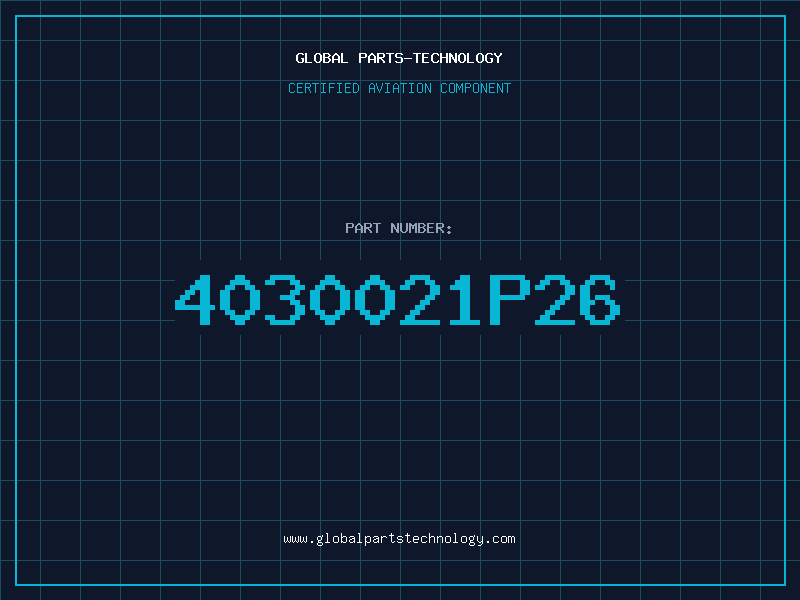 Aviation Part 4030021P26