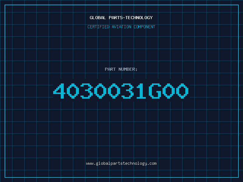 Aviation Part 4030031G00