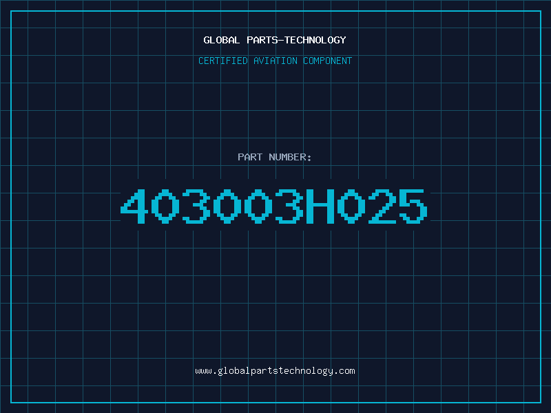 Aviation Part 403003H025