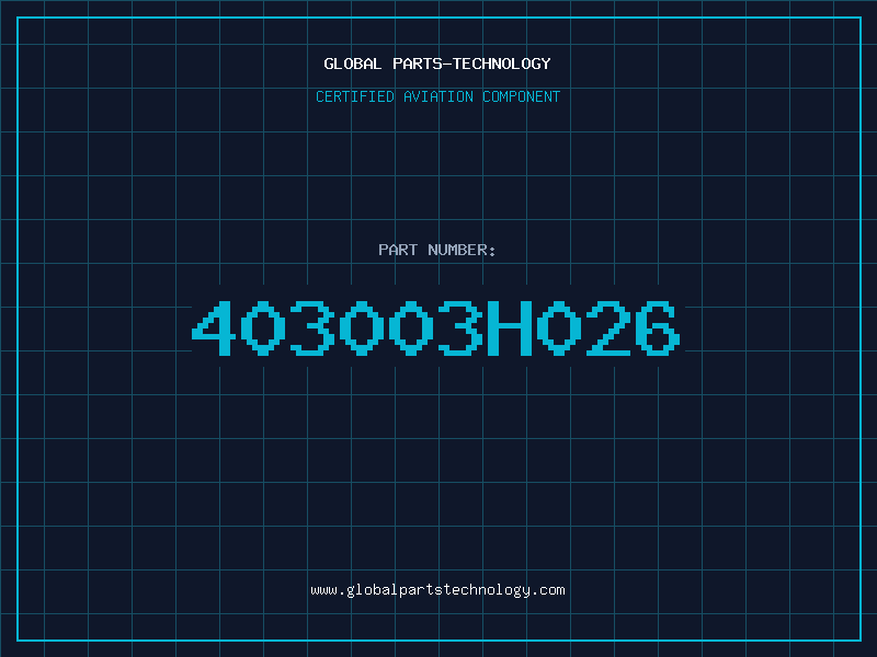 Aviation Part 403003H026