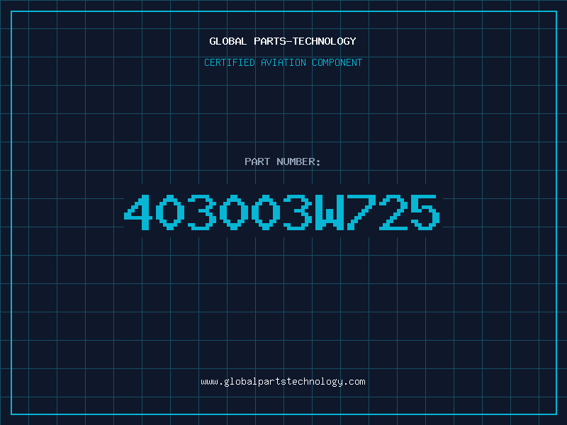 Aviation Part 403003W725