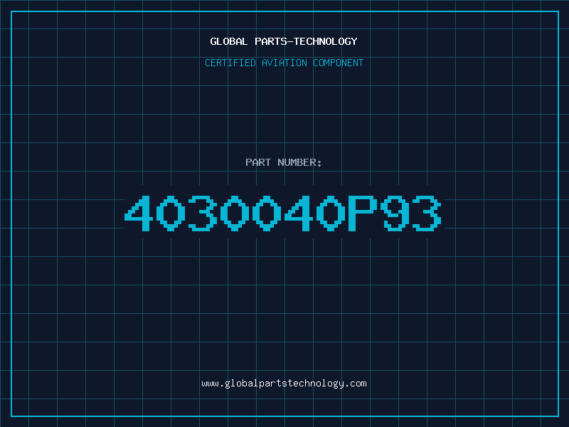 Aviation Part 4030040P93