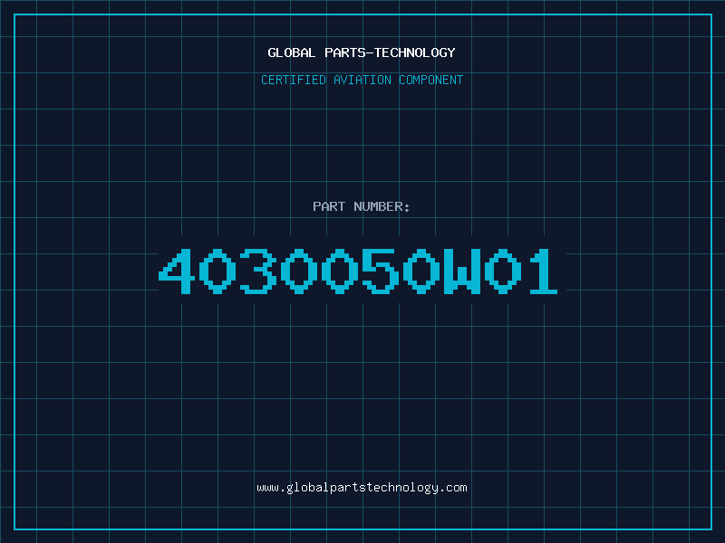 Aviation Part 4030050W01