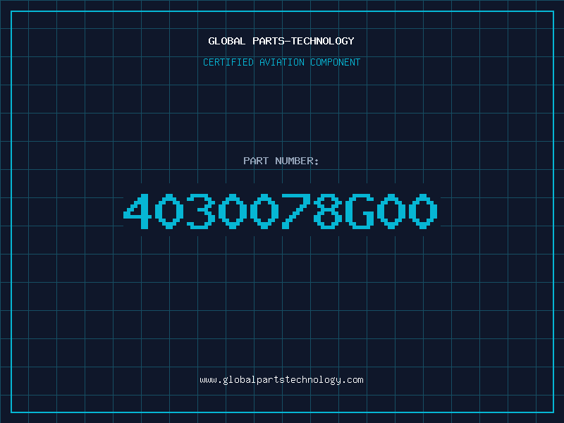 Aviation Part 4030078G00