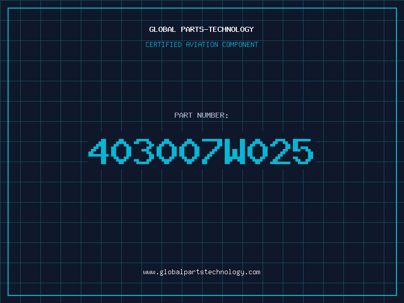 Aviation Part 403007W025