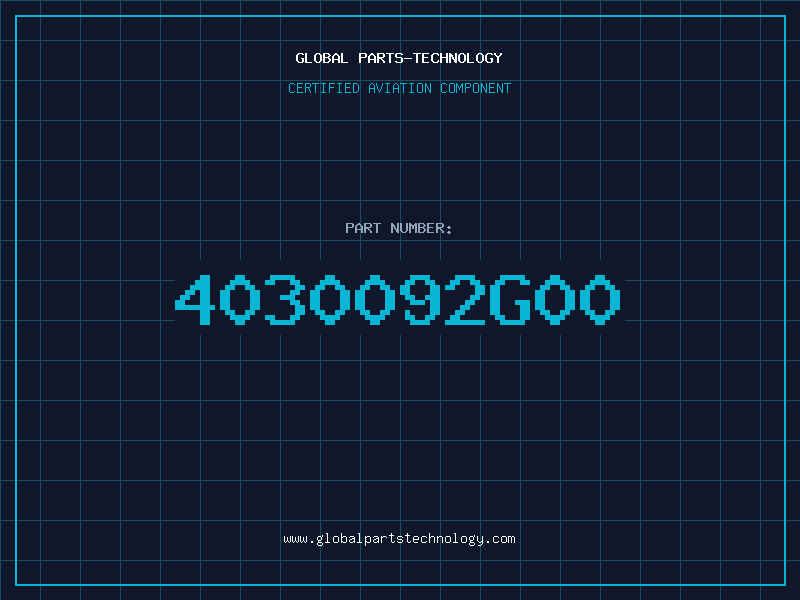 Aviation Part 4030092G00