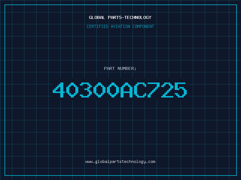 Aviation Part 40300AC725