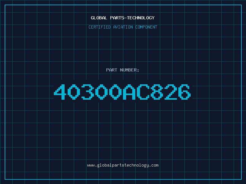 Aviation Part 40300AC826