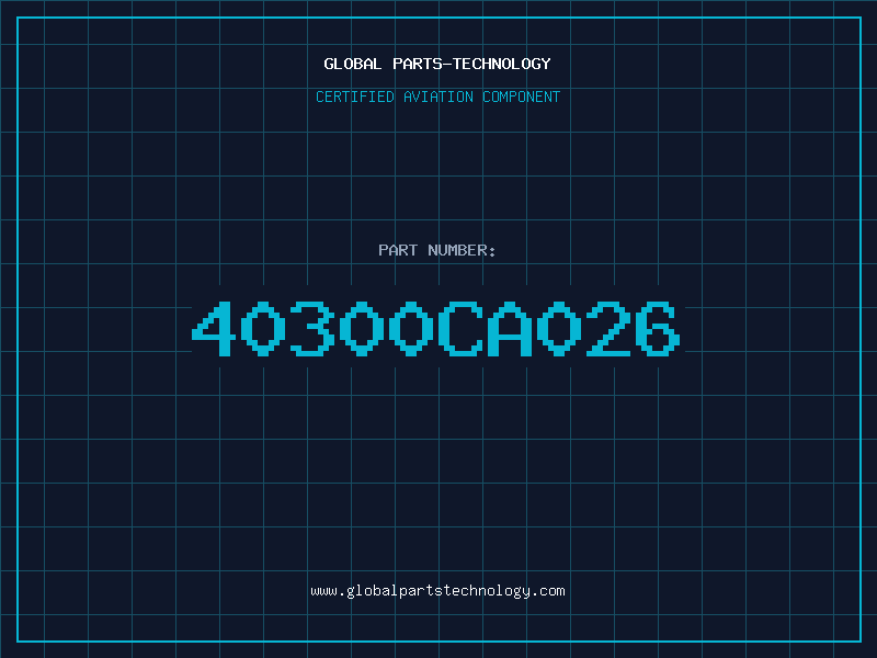 Aviation Part 40300CA026