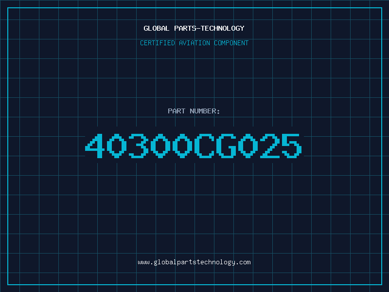Aviation Part 40300CG025