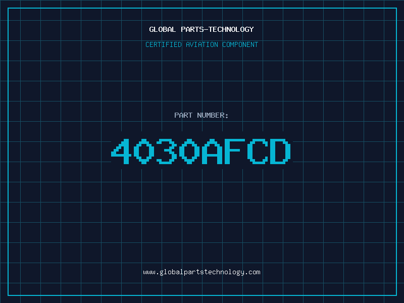 Aviation Part 4030AFCD