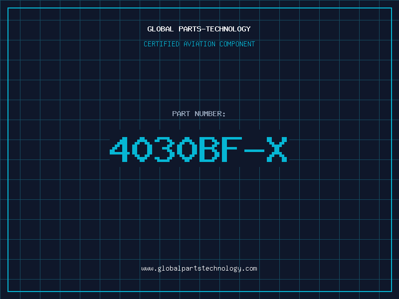 Aviation Part 4030BF-X