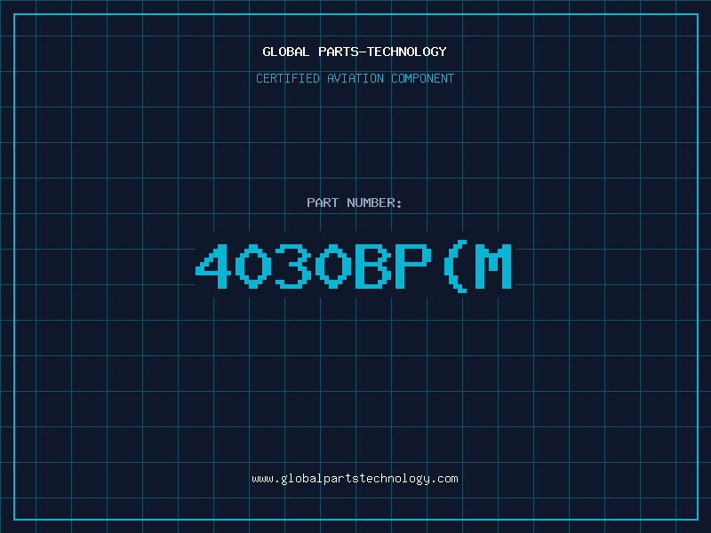 Aviation Part 4030BP(M