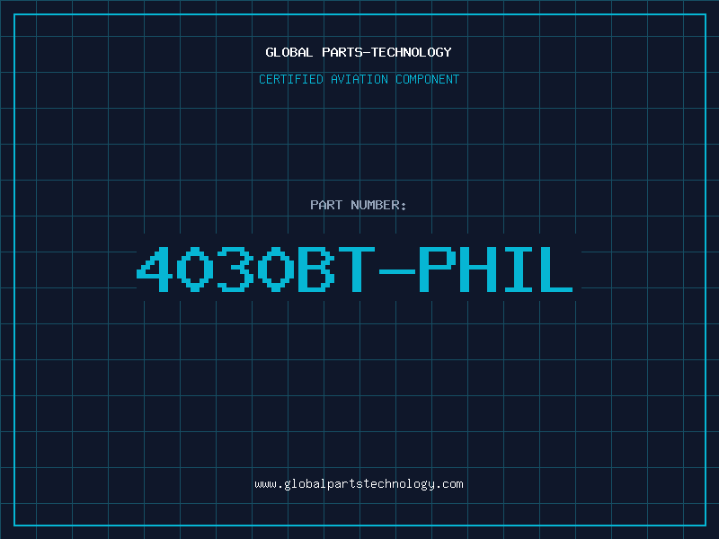 Aviation Part 4030BT-PHIL