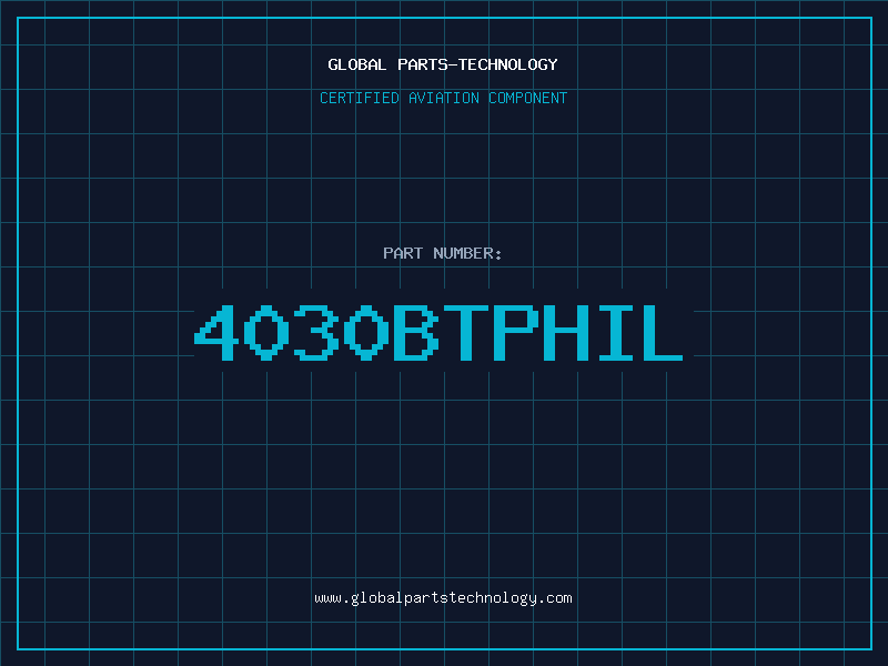 Aviation Part 4030BTPHIL