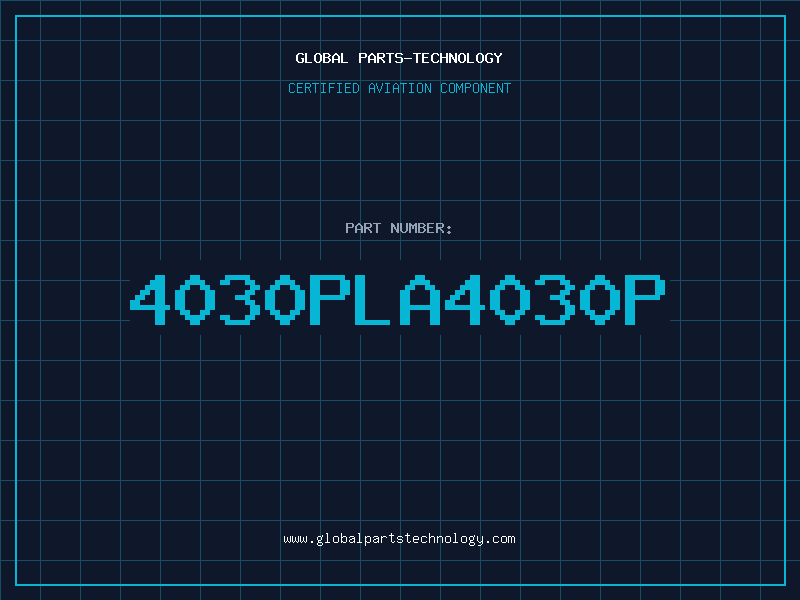 Aviation Part 4030PLA4030P