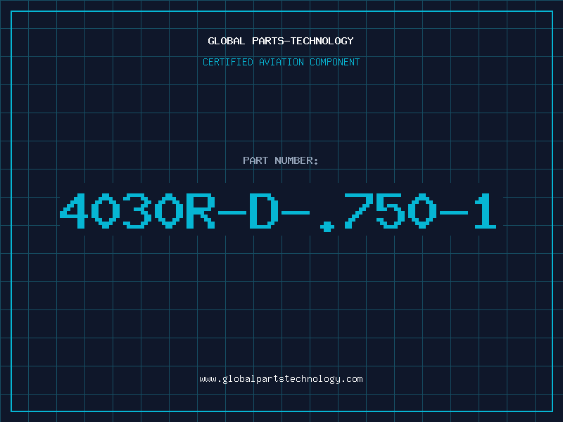 Aviation Part 4030R-D-.750-1