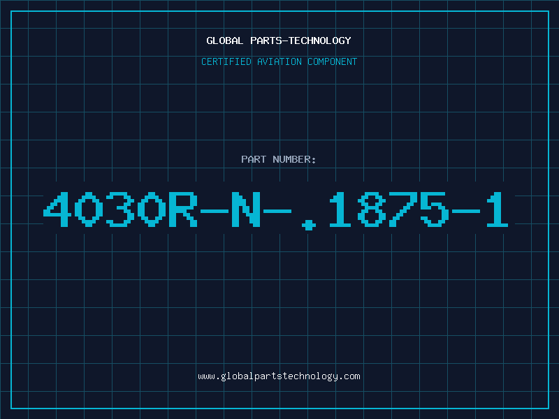 Aviation Part 4030R-N-.1875-1