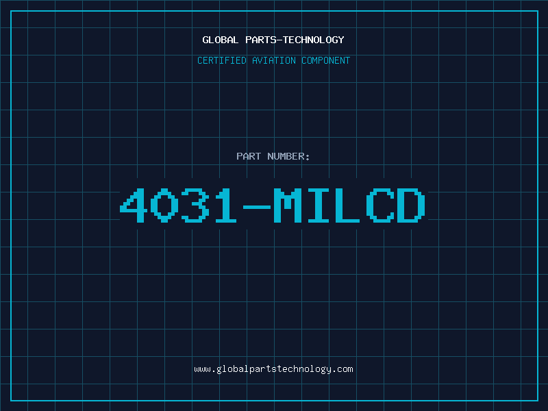 Aviation Part 4031-MILCD
