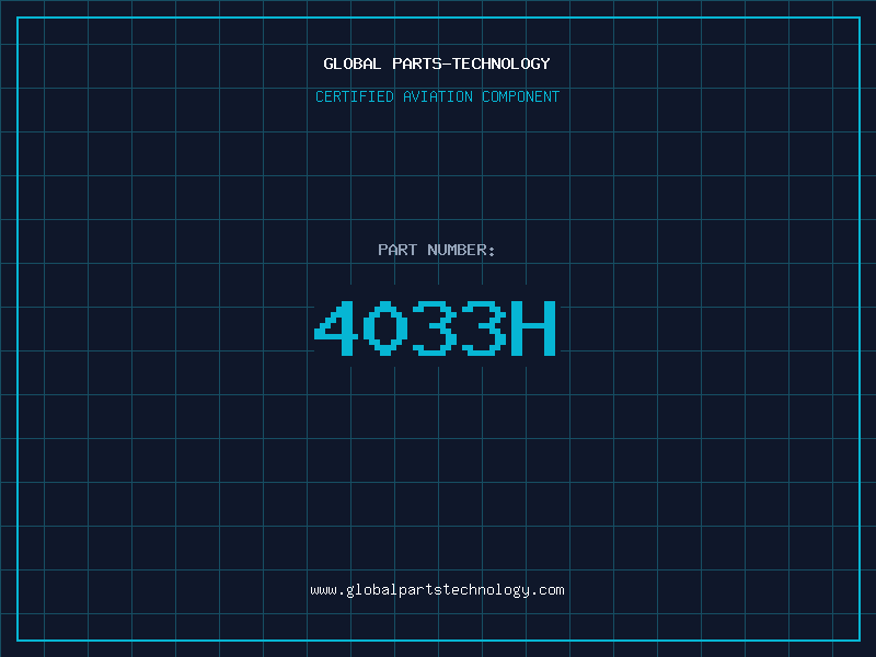Aviation Part 4033H