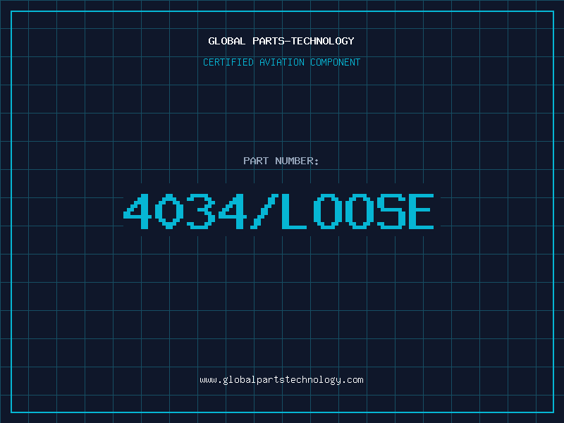 Aviation Part 4034/LOOSE