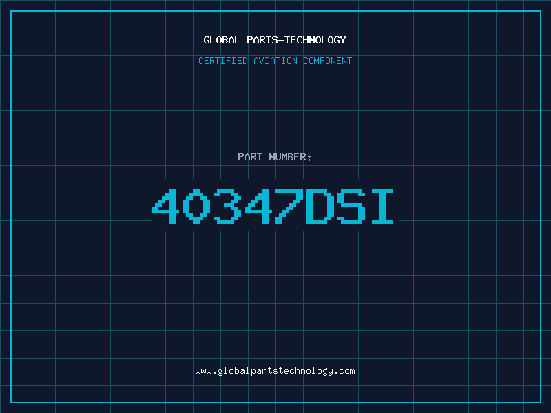Aviation Part 40347DSI
