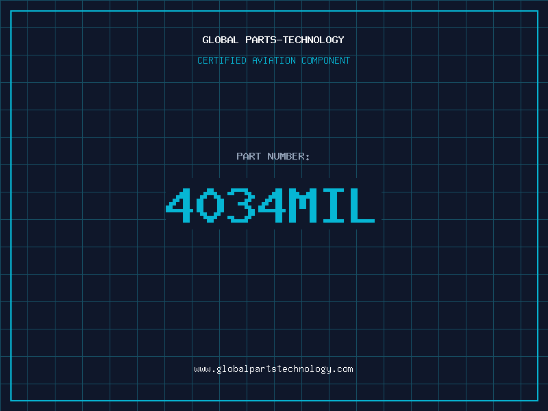 Aviation Part 4034MIL