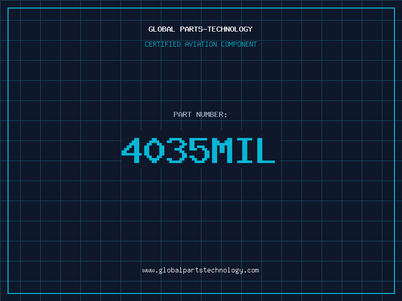 Aviation Part 4035MIL